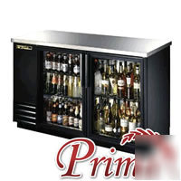 New true tbb-2G commercial back bar beer cooler TBB2G