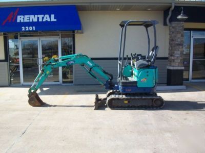 Ihi mini track excavator 15NX. 