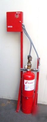 Kidde fm-200 fire suppression system fm-200 wt: 56 lbs