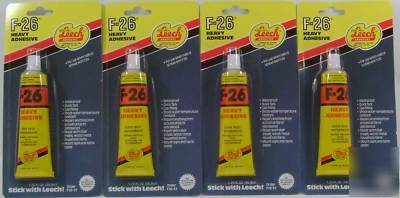 Leech adhesive F26 construction adhesive glue 4 pack