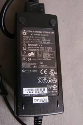 Li shin power supply adapter LSE0107A1236 dc 12V3A 20EA