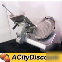 Nice used hobart 2612 manual deli meat food slicer