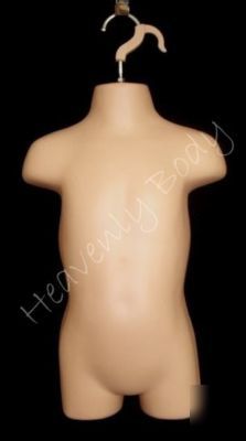 Skintone baby toddler 0/3 yrs hanging body form manakin