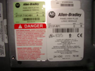 Allen bradley panelview plus 1000 2711PRDT10C/a 