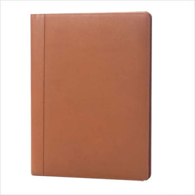 Bridle slim business card padfolio tan customize: yes