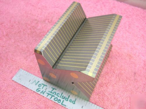 Magnetic v-block laminated 45 degree 30 degree usa made