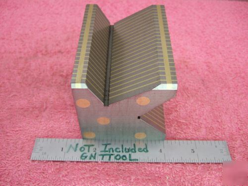 Magnetic v-block laminated 45 degree 30 degree usa made