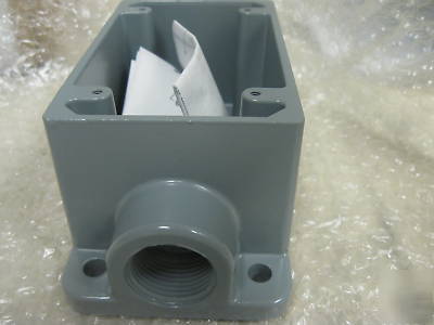 New 800P-B1 allen bradley push button enclosure 