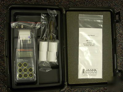 New hanna portable ph meter hi 9224