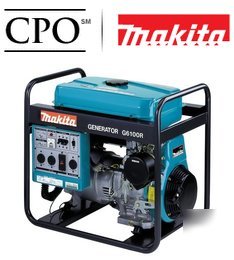 New makita 5,800 watt generator G6100R 