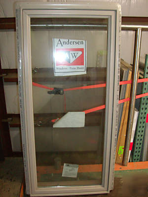 Andersen white venting casement window CXW14L pi, insul