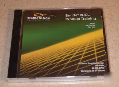 Sunrise telecom sunset xdsl SS160 test set no 