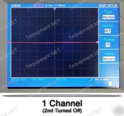 Owon EDU5022W/bat digital 25 mhz storage oscilloscope