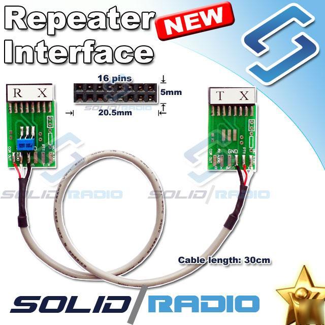 Repeater interface with delay for mobile gm-300