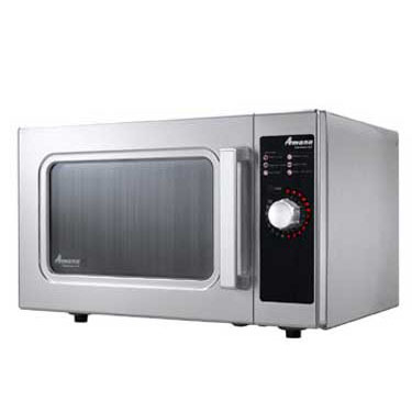 Amana ALD10D microwave oven, medium duty, stainless ste