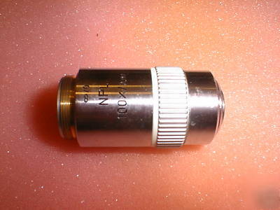 Leitz microscope objective npl 100X/0.90 infinity/0 exc