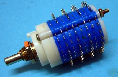 4P 24T rotary selector switch for diy volume attenuator