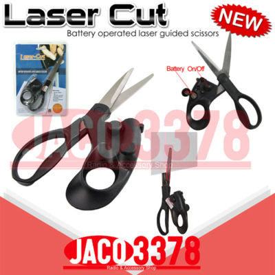 Battery operated laser guided scissors LC001