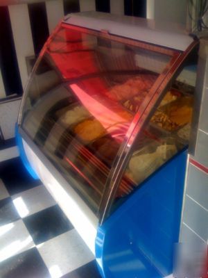 Carpigiani display case/batch freezer/pastuerizer/gelat