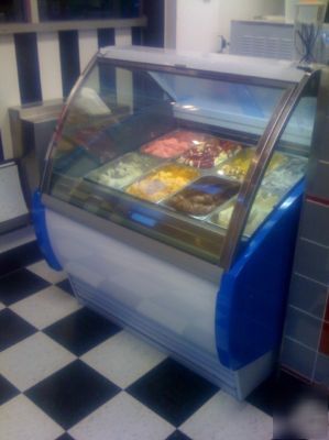 Carpigiani display case/batch freezer/pastuerizer/gelat
