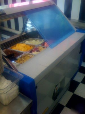 Carpigiani display case/batch freezer/pastuerizer/gelat