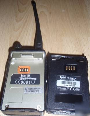 Entel HX480 uhf display radio transceiver 403-470 mhz 