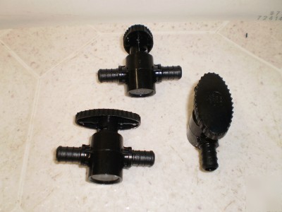 Lot 10 vanguard viega polymer pex valves 1/2