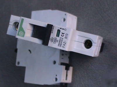 Meoller din rail circuit breaker, faz-B10