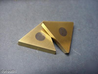 New 10PC tpg-422 grade N25 carbide tin ctd inserts comer
