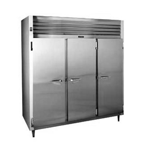 Traulsen G31310 reach-in freezer, 3 stainless steel doo
