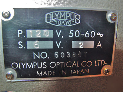 Olympus mg microscopes