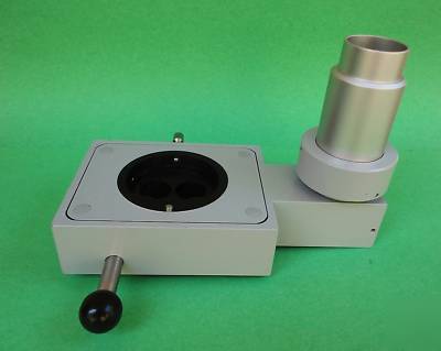 Zeiss microscope stereo photo port attachment stemi SV8