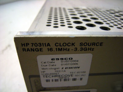 Hp agilent 70311A clock source