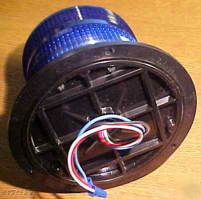 New wheelock dc-maxs-b industrial strobe blue 10-30 vdc