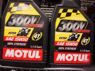 2-1L-motul 300V competition ester sae 15W50 motor oil