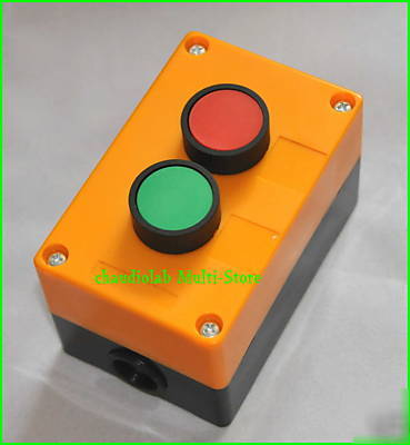 New 1X 2 hq momentary pushbutton switch control box no