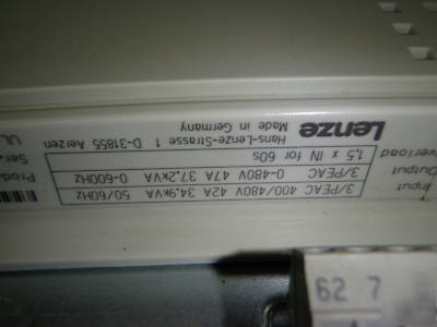 New lenze 9300 vector frequency inverter evf-9328-ev 