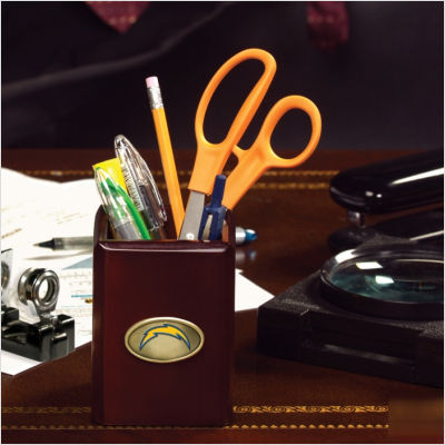 Nfl pencil holder team: san diego chargers