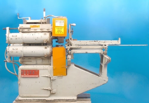 Oliver 125 d 5-head single end tenoner door frame lathe