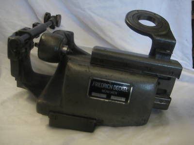 Deckel roll engraving attachment 