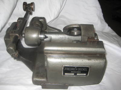 Deckel roll engraving attachment 