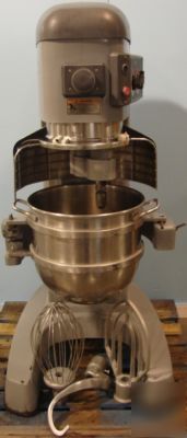 Hobart HL600 legacy mixer, bowl guard, 40QT attachments