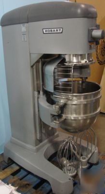 Hobart HL600 legacy mixer, bowl guard, 40QT attachments