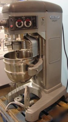 Hobart HL600 legacy mixer, bowl guard, 40QT attachments
