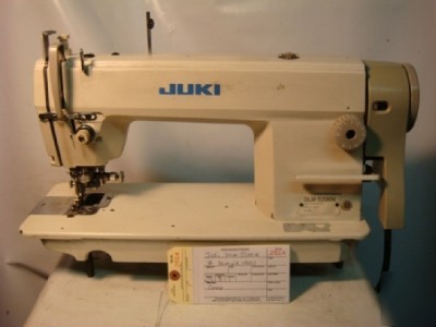 Juki dlm-5200N lockstitch sewing machine & edge trimmer