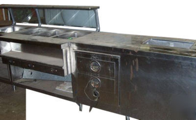 Ss hot food service line equipment priced to sell