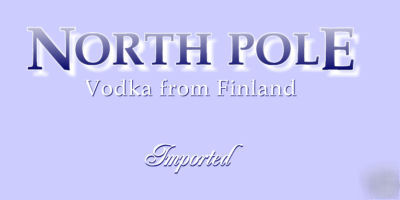 Us trademark of â† north pole â„¢ â†’ in vodka category 
