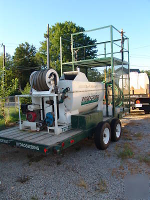 Turf maker, hydro-seeder