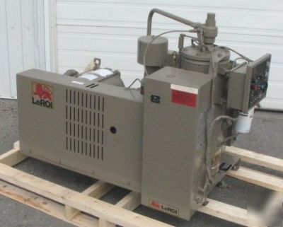 30 hp leroi rotary air compressor - freight prepaid