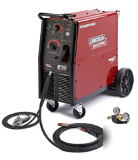 Lincoln electric power mig 216 mig welder K2816-1